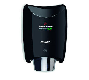 Smartdri PLUS hand dryer aluminium black