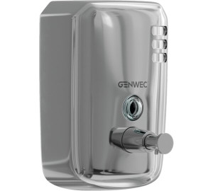 Vertical soap dispenser 650ml 304 Stainless Steel polished