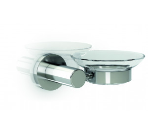 Soap dish chromed brass "Itálica series"