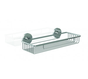 Shower basket zinc "Cartago series"