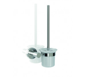 Toilet brush chromed brass "Itálica series"