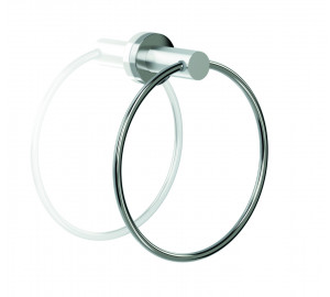 Towel ring chromed brass 