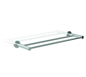 Double towel bar zinc "Cartago series"