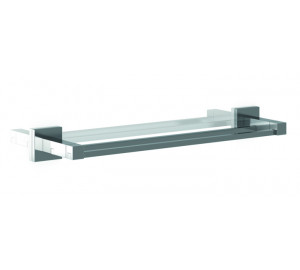 Double towel bar chromed brass "Lucentum series"