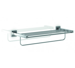Towel rack chromed brass "Lucentum series"