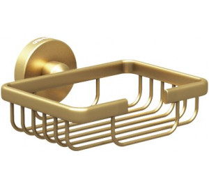 Soap basket 304 stainless steel "Nimbus series" brushed gold