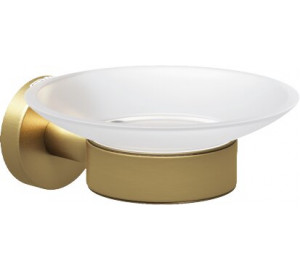Soap dish 304 stainless steel "Nimbus series" brushed gold