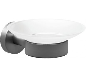 Soap dish 304 stainless steel "Nimbus series" brushed metal