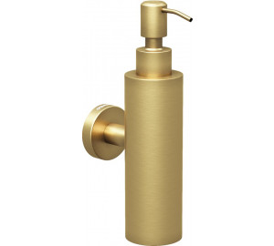 Wall mounted soap dispenser 304 stainless steel "Nimbus series" brushed gold
