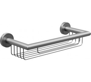 Shower basket 304 stainless steel "Nimbus series" brushed metal
