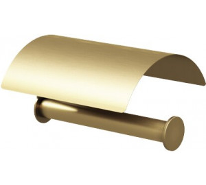 Paper holder with lid 304 stainless steel "Nimbus series" brushed gold