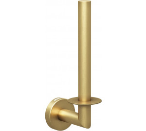 Reserve paper holder 304 stainless steel "Nimbus series" brushed gold