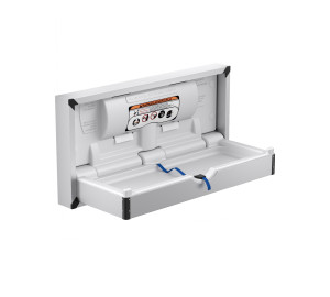 Baby change station stainless steel surface mounted