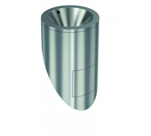Rounded urinal 304 stainless steel