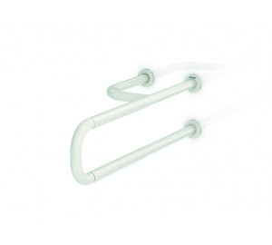 Grab bar with left support 700mm nylon