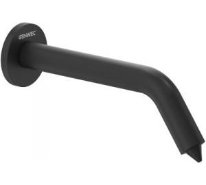 Wall mounted sensor soap dispenser matt black