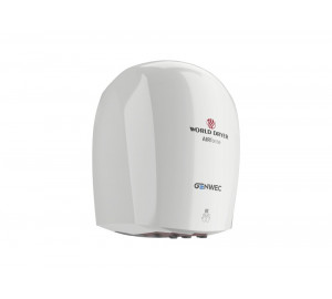 Airforce hand dryer aluminium epoxy white