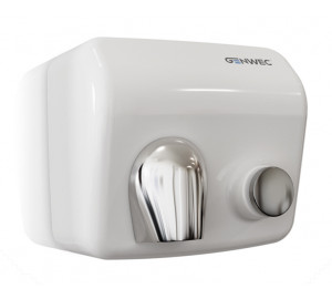 Classicflow hand dryer steel white manual