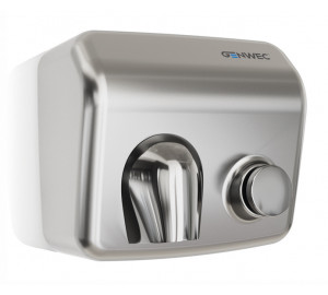 Classicflow hand dryer stainless steel brushed manual