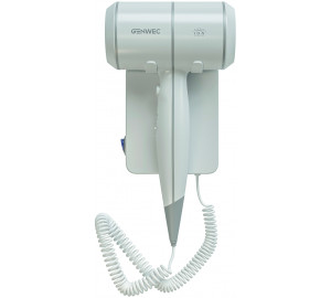 Ionic hair dryer "BISE" white 1800W