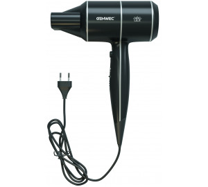 Ionic hair dryer "BISE" black with bag 1800W