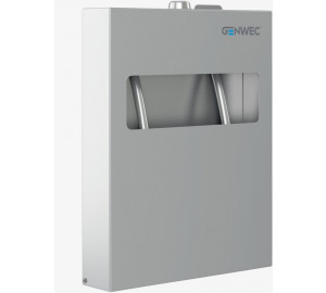 Wall mounted seat cover dispenser 304 stainless steel brushed