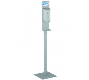 Automatic hand sanitizer spray dispenser with white stand