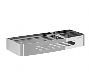 Rectangular soap basket 304 stainless steel bright