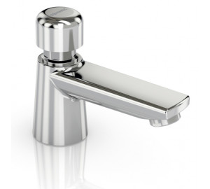 Countertop washbasin timed tap